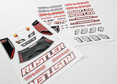 Traxxas Decal Sheet Rustler (2) TRA3716