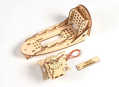 Pan And Tilt Cockpit with 360deg Moving Base For Camouflage PC FPV Plane With Servos