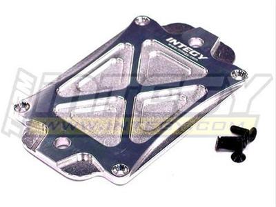 Integy Evolution-5 Center Skid Plate T-Maxx Silver INTT3040SILVER