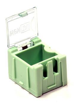 Integy Extendable Storage Box Parts/Hardware 1 Compartment Green INTC24126GREEN