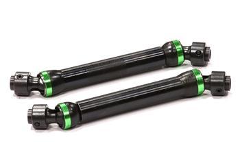 Integy Steel Main Center Drive Shaft (2) SCX-10 Dingo/Honcho Green INTC24657GREEN