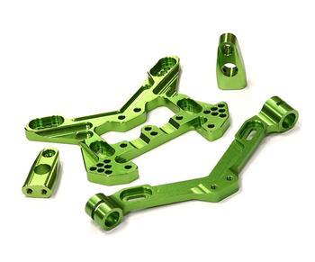 Integy Front Shock Tower 1/8 Apache C1 Flux Desert Green INTC24648GREEN