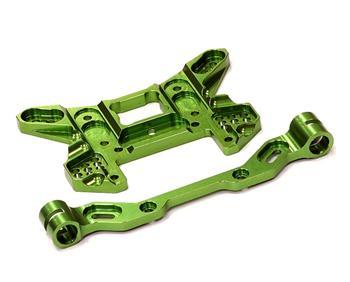 Integy Rear Shock Tower 1/8 Apache C1 Flux Desert Green INTC24647GREEN