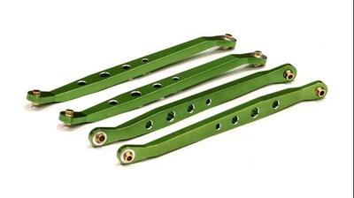 Integy Billet Machined Alloy Chassis Linkage (4) INTC23789GREEN