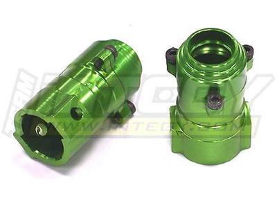 Integy Alloy One Piece Rear Hub Axial AX10 INTC22527GREEN