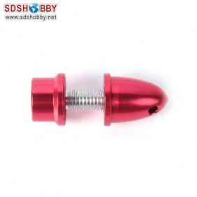 Aluminum Bullet Propeller Adaptor 3.0mm Red Color