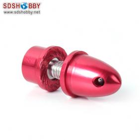 Aluminum Bullet Propeller Adaptor 3.0mm Red Color