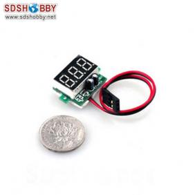 Super 1-8S Digital Voltage monitor for Receiver (3.7V-30V)