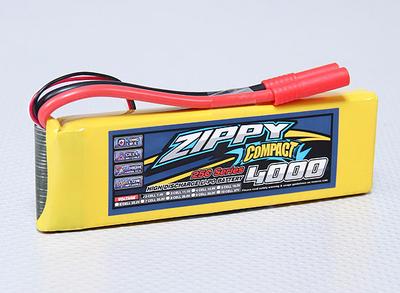 ZIPPY Compact 4000mAh 2S 25C Lipo Pack