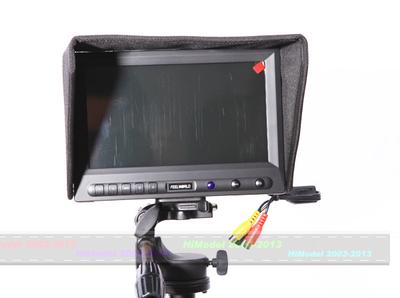 8 inch 800x480P Resolution TFT LCD Field Monitor W/Sunlight Shield FPV-819A