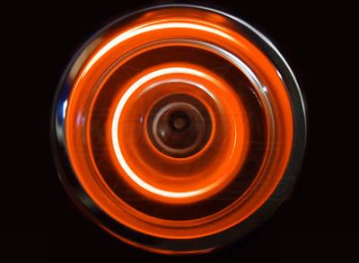 LED Wheel Lights for RC Drift Car - Orange (4pcs)