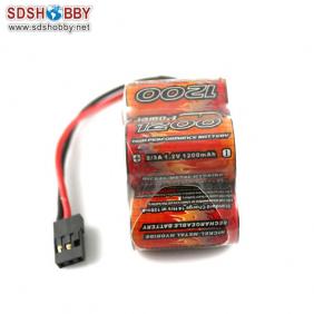 VB Ni-MH 2/3A Power Battery 1200mAh 6.0V 5S (2+3) for RC Car RC Boat