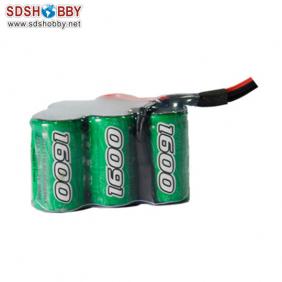 GENSACE Ni-MH 2/3A 1600mAh 6V 5S Ni-MH power battery for RC models