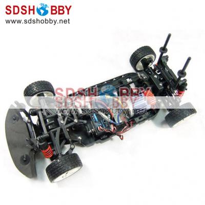 1/10 Scale RC Electric On-Road Racing Car RTR #102430 with 2.4G Radio, Four-wheel Drive System