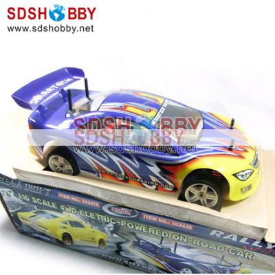 1/10 Scale RC Electric On-Road Racing Car RTR #102430 with 2.4G Radio, Four-wheel Drive System