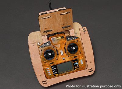 Wooden Transmitter Tray w/Neck Strap (Great for FPV)