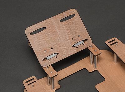 Wooden Transmitter Tray w/Neck Strap (Great for FPV)