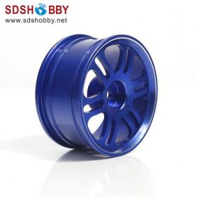 Alum.Wheel Rim(Gold/Purple/Red)  2PCS   blue