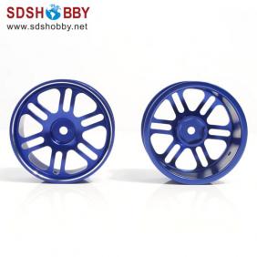 Alum.Wheel Rim(Gold/Purple/Red)  2PCS   blue