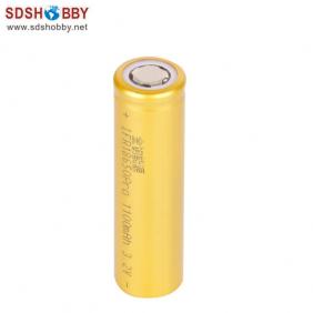 Single LiFe Battery Po4 18650PR0/3.2V 1100mah 25C