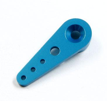 Futaba Standard 25T Aluminum Single Side Arm - Blue