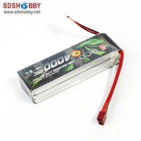 Gens ACE New Design High Quality 4000mAh 25C 3S 11.1V Lipo Battery with T Plug