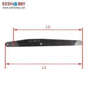 Carbon Fiber Fold Boat Holder for L400mm-900mm RC Model Boat