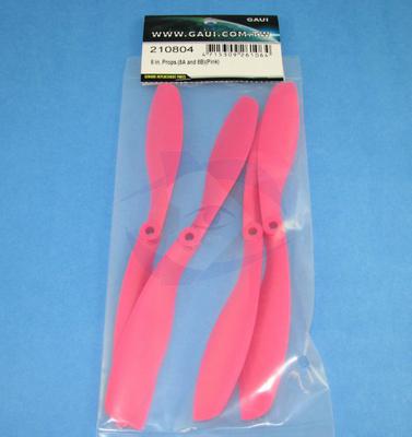 GAUI 330X 8" PROPS (8A AND 8B) NEON PINK