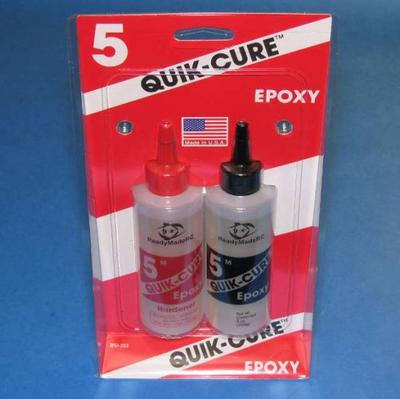 Quik-Cure 5 Minute Epoxy - 9 oz