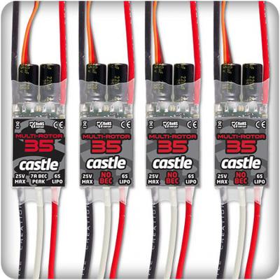 Castle Creations QuadPack 35 ESC's (4 total)