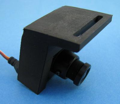 CCD Camera Mount (Bottom Mount) - 3D Shellz