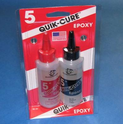 Quik-Cure 5 Minute Epoxy - 4 1/2 oz