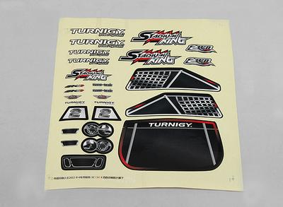 Pre-Painted Body Shell w/Decals 1/10 Turnigy Stadium King 2WD Truggy