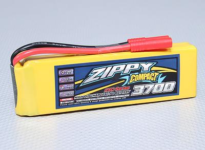 ZIPPY Compact 3700mAh 3S 25C Lipo Pack