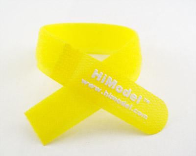 HiModel  Velcro  25CM x 2CM - Yellow  (5pcs)