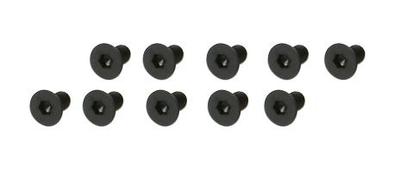 Socket Countersunk Screw - Black (M3x6)x10pcs