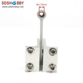 Shaft Bracket with Length-B=50mm Dia.=4.76, Height=60mm