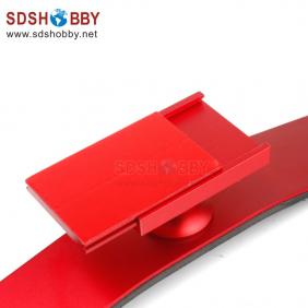 Aluminum Anodizing Transmitter Belly Stand Holder (red)