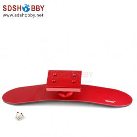 Aluminum Anodizing Transmitter Belly Stand Holder (red)