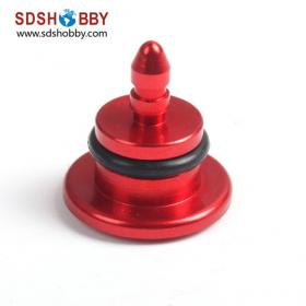 6Starhobby Round Aluminum Fuel Dot /Fuel Plug for Airplane- Black/ Blue/ Red Color