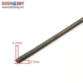 Flexible Axle (Round & Square) Positive Dia. =φ4.76 Side=3.7X3.7mm Length=500mm for RC Model Boat