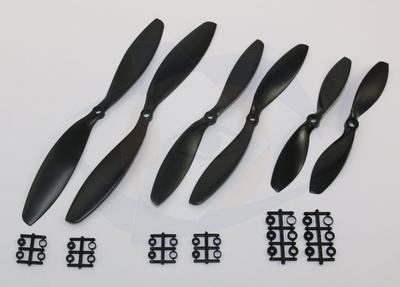 Gemfan Carbon Fill Propeller - 10 x 3.8 (2PCS, CW & CCW)