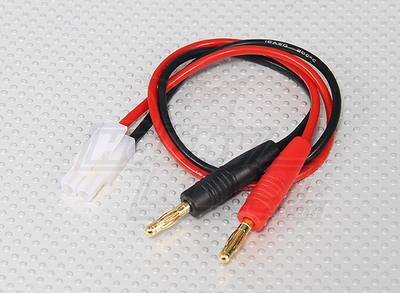 Tamiya Charge Lead 16AWG w/4mm Banana Plugs