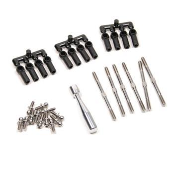 Lunsford Super Duty Titanium Turnbuckle Ball Stud Conv Kit LNS36053