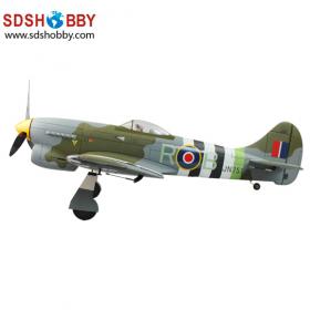 49in Hawker Tempest Brushless Foam Electric Airplane ARF (Radio and Battery not included) with Retractable Landing Gear