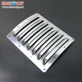 Cooling fin for airplane cowl 120×100×0.5mm