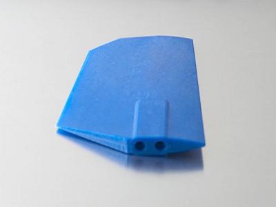 KBDD 50/600 Extreme Edition Paddles  - Royal Blue 3mm Flybar