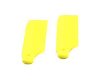 KBDD 70mm Tail Blades - Neon Yellow