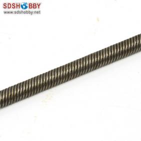 Flexible Axle (Both Square) Positive Dia. =φ6.35 Side=5X5mm Length=365mm for RC Model Boat