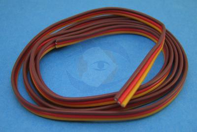 Premium Servo Wire - 22g Straight, 1m Section